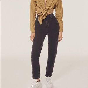 BDG Black Mom Jeans (urban outfitters)